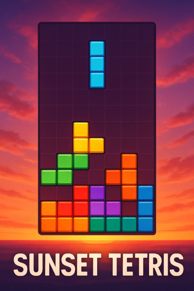 Sunset Tetris